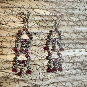 Chandelier drop earrings